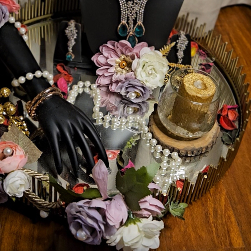 Gulbahaar Bridal Platter – A Bloom of Elegance - Image 4
