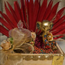 Divine Aura – A Blessing in Crimson & Gold