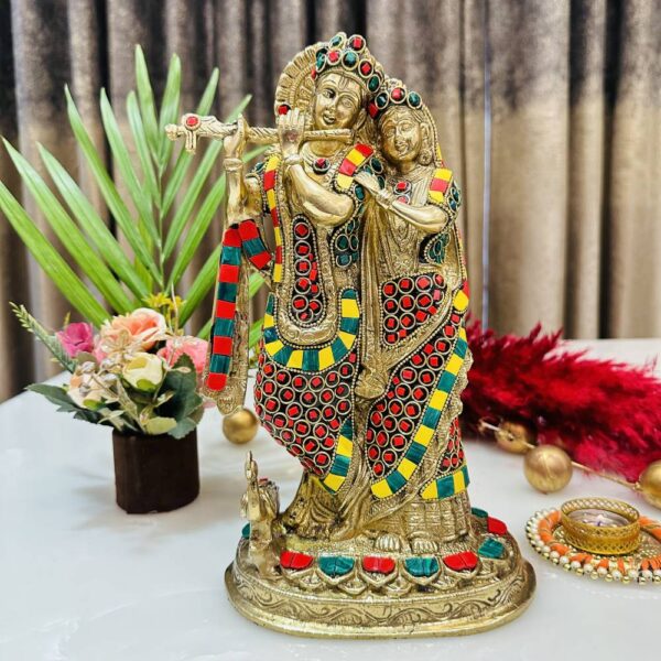 The Eternal Melody – Krishna Radha in Harmony - Image 2
