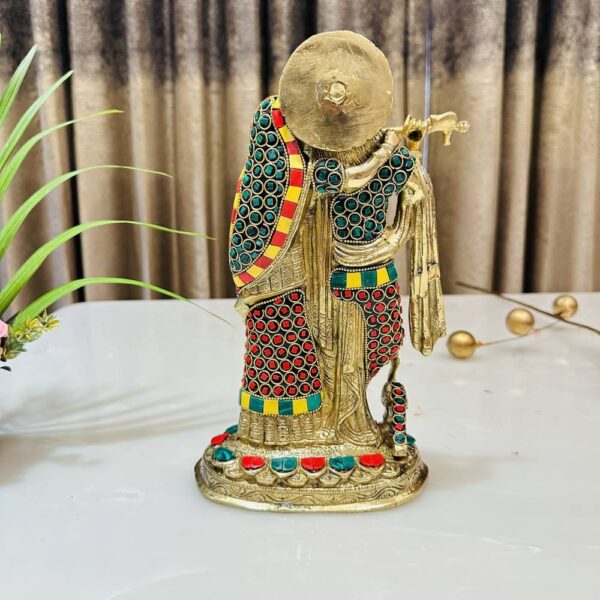 The Eternal Melody – Krishna Radha in Harmony - Image 4